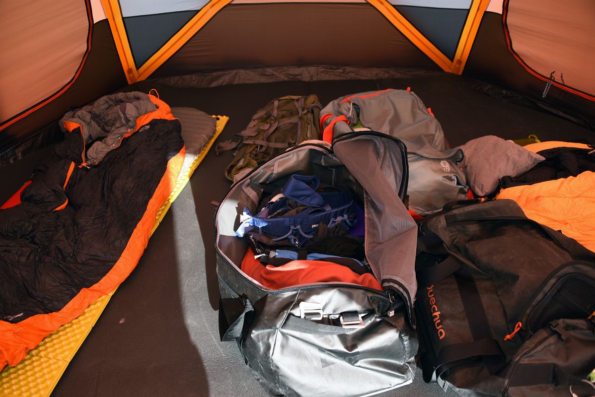 03A Inside Our Spacious Tent At Mount Vinson Base Camp